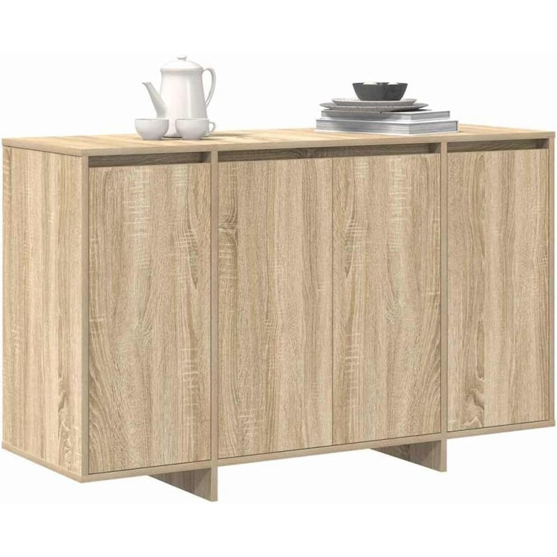 Credenza Moderna con Ripiani Rovere Sonoma 120 x 41 x 75 cm